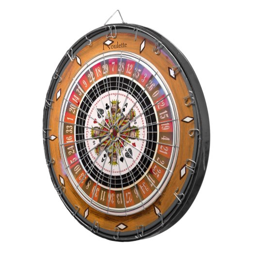 Roulette Dartscheibe (Vorderseite rechts)