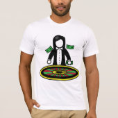 Roulette Dealer Mens T - Shirt (Vorderseite)