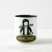 Roulette Dealer Tasse (Zentrum)