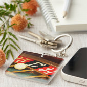 Roulette Game Casino Schlüsselanhänger (Vorderseite rechts)