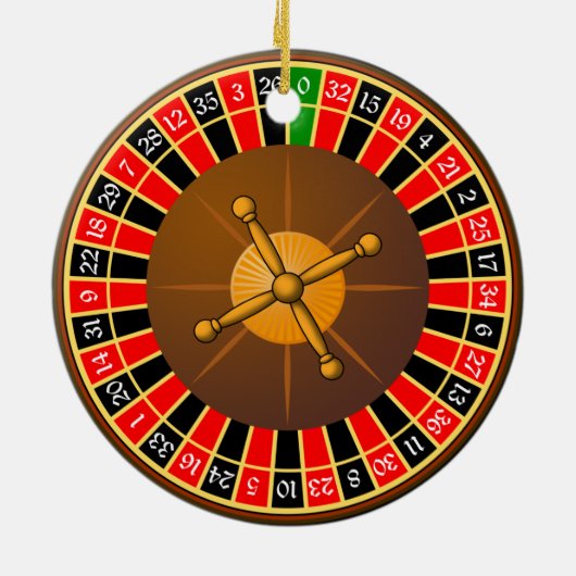 roulette keramik ornament (Hinten)