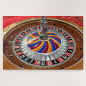 Roulette-Rad im Casino Puzzle (Horizontal)