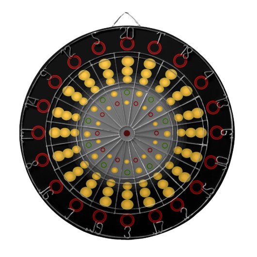 Roulette-Rad-Spiel-Raum-Pfeil-Spieler-Geschenke Dartscheibe (vorne)