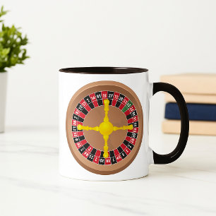 Roulette-Rad-Tasse Tasse