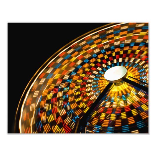 Roulette-Riesenrad Fotodruck (Vorne)