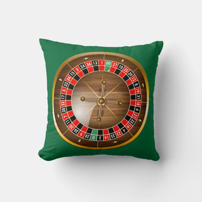Roulette Roulette Raddrehkissen Kissen (Vorderseite)