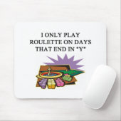 ROULETTE-Spielerwitz Mousepad (Mit Mouse)