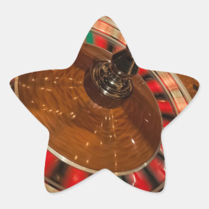 Roulette Spielgeld Casino Las Vegas Stern-Aufkleber