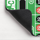 Roulette-Tabelle - Kasino-Glücksspiel zum zu Mousepad (Ecke)