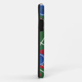 Roulette-Tabelle mit Chips und Rad Case-Mate iPhone Hülle (Hinten/Rechts)