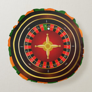 ROULETTE WHEEL 2 RUNDES KISSEN