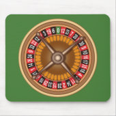 Roulette Wheel Custom Mousepad (Vorne)