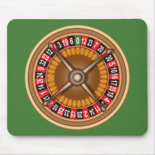 Roulette Wheel Custom Mousepad