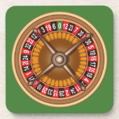 Roulette Wheel Custom Untersetzer (Vorderseite)