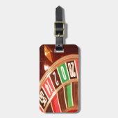 Roulette Wheel Gepäckanhänger (Vorderseite vertikal)