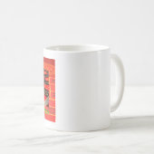 Roulette Wheel Happy 58. Geburtstag Kaffeetasse (VorderseiteRechts)