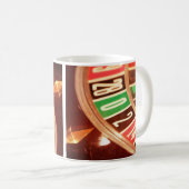 Roulette Wheel Kaffeetasse (VorderseiteRechts)
