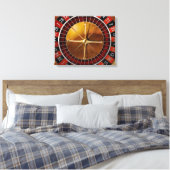 Roulette Wheel Leinwanddruck (Insitu (Schlafzimmer))