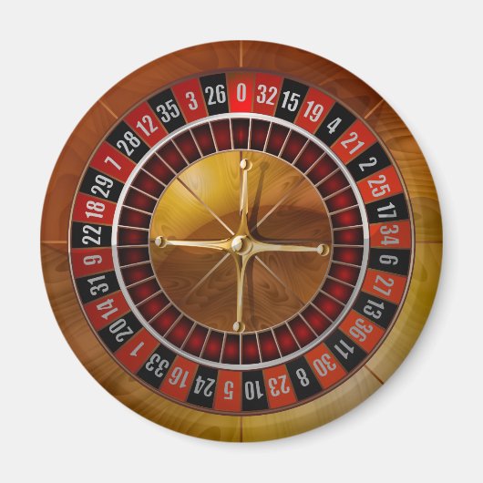 Roulette Wheel Magnet (Vorne)