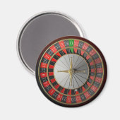 ROULETTE WHEEL MAGNET (Vorderseite/Rückseite)
