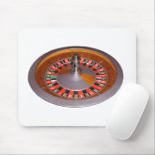 Roulette Wheel Mousepad (Mit Mouse)
