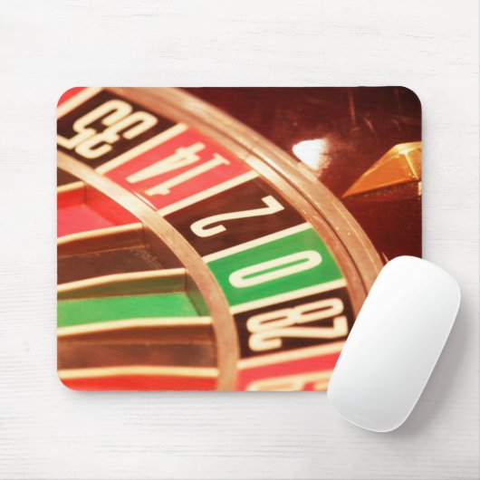 Roulette Wheel Mousepad (Mit Mouse)