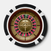 Roulette Wheel Pokerchips (Rückseite)