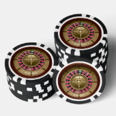 Roulette Wheel Pokerchips (Stapel)