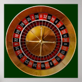 Roulette Wheel Poster (Vorne)