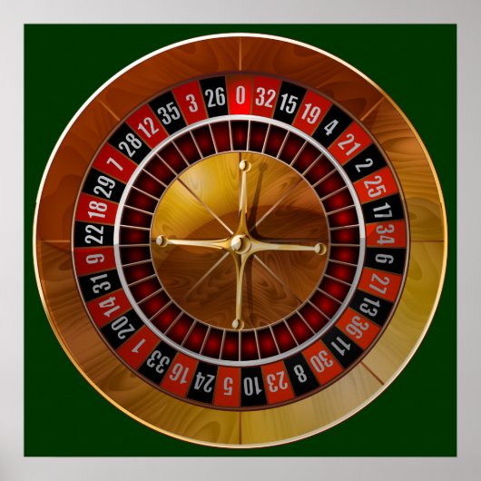 Roulette Wheel Poster (Vorne)