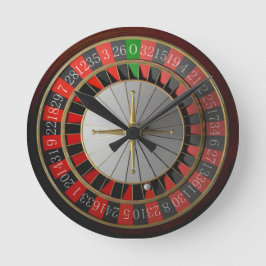 ROULETTE WHEEL RUNDE WANDUHR