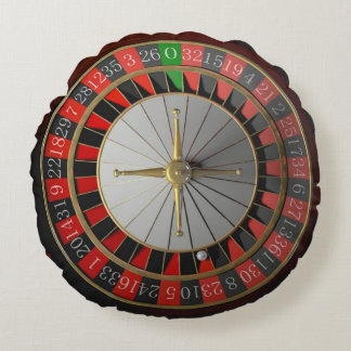 ROULETTE WHEEL RUNDES KISSEN