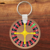 Roulette Wheel Schlüsselanhänger (Vorderseite)