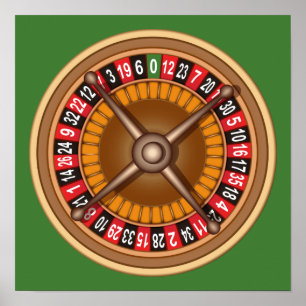 Roulette Wheel Sonderposter Poster
