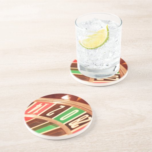 Roulette Wheel Untersetzer (Seite)