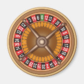 Roulette Wheelmagnet Magnet (Vorne)