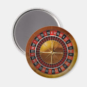 Rouletterad Magnet (Vorderseite/Rückseite)