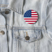 Round American Flag - Perfekt für Button (Beispiel)