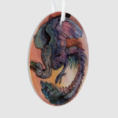 Round Archaeopteryx Ornament (Vorderseite)