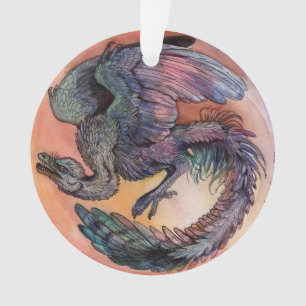 Round Archaeopteryx Ornament