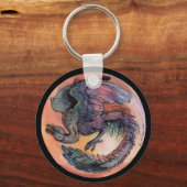 Round Archaeopteryx Schlüsselanhänger (Vorderseite)