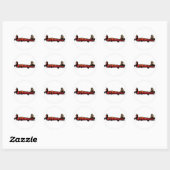 Round ATVers.com Stickers (Blatt)