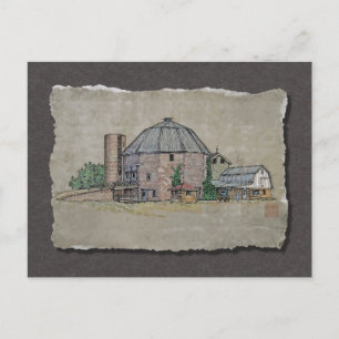 Round Barn (Begriffsklärung) Postkarte