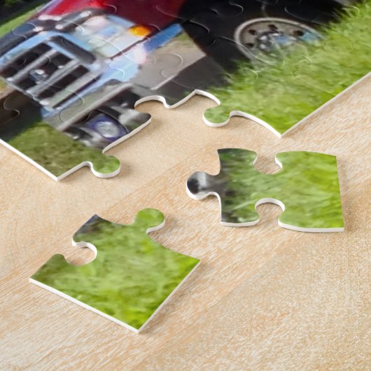 Round Barn Oklahoma.Christmas Grüße Puzzle (Seite)