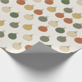 Round Baubles Pattern			 Geschenkpapier (Ecke)