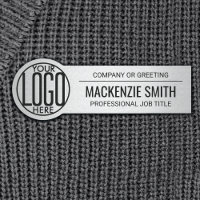 Round-Business-Logo Mitarbeiter-ID-Imitate Metal S