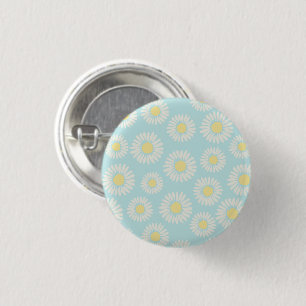Round Button Button Spring Florals