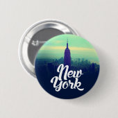 Round-Button in New York Button (Vorne & Hinten)