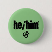 Round Button, Standard, 2¼ Zoll Taste Button (Vorderseite)