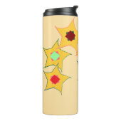 round candle stars designed.. thermosbecher (Nach links gedreht)